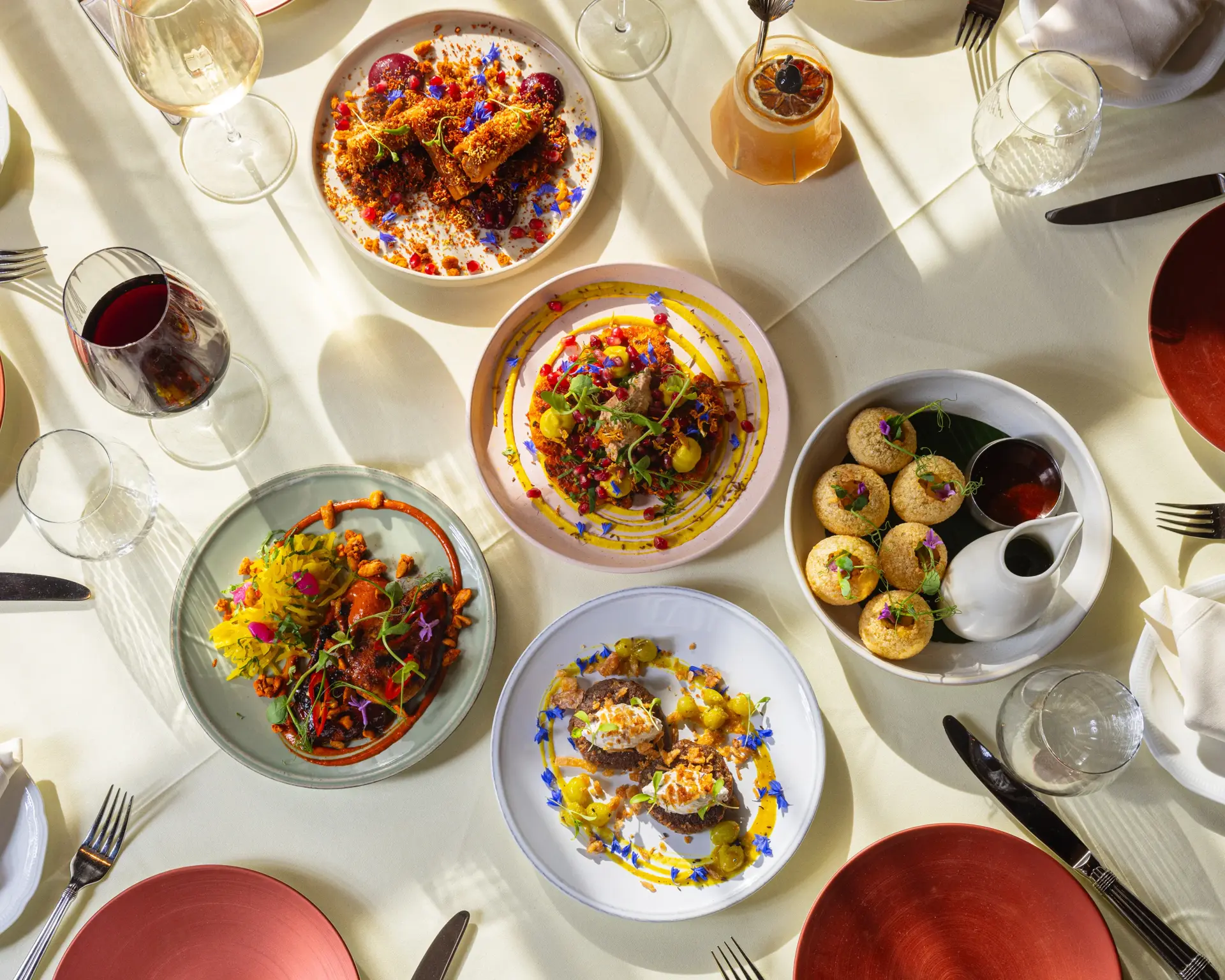 Vatavaran restaurant interior — elevated Indian dining room in Knightsbridge, London
