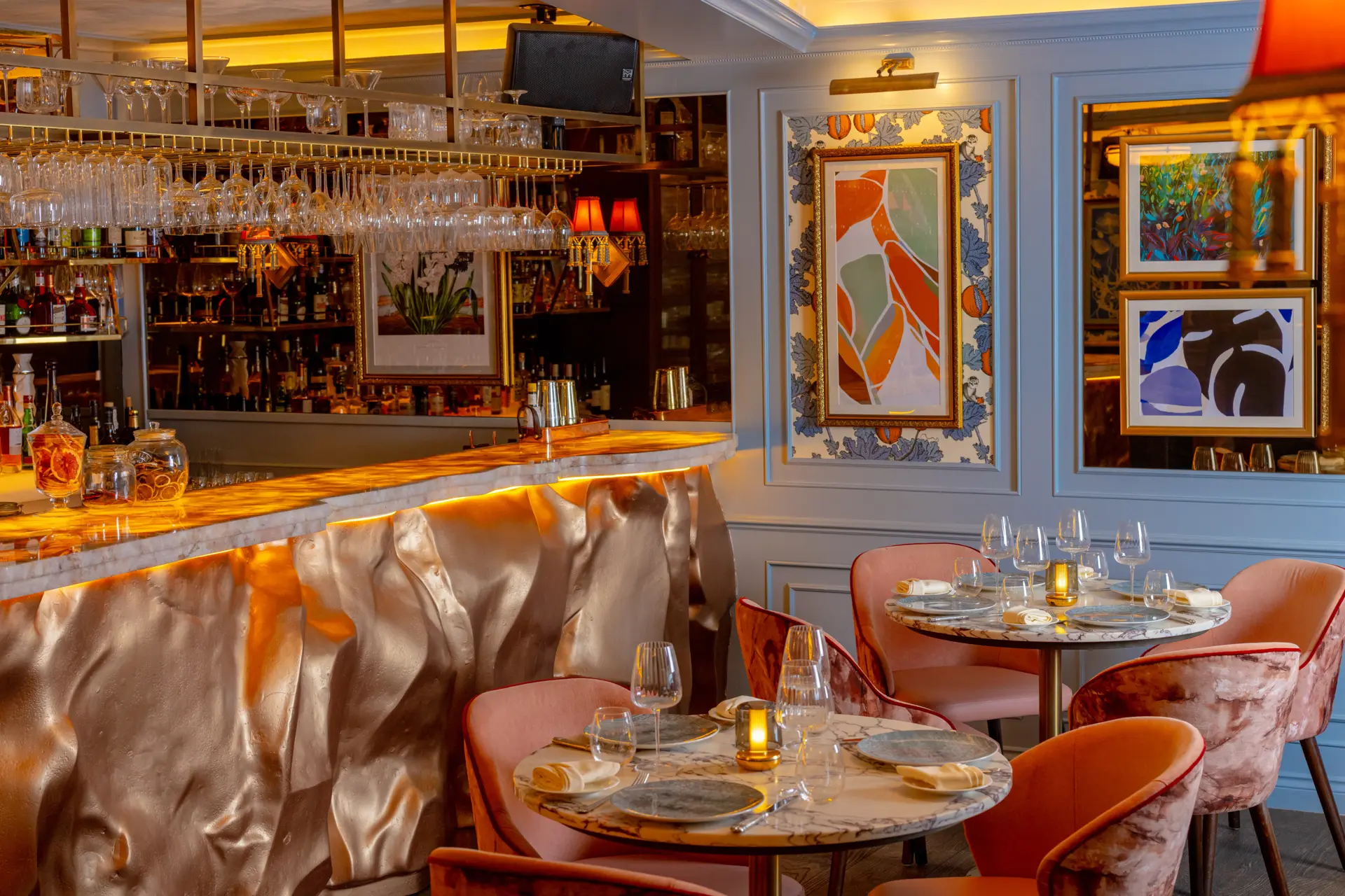 Brook — private dining room at Vatavaran, Knightsbridge