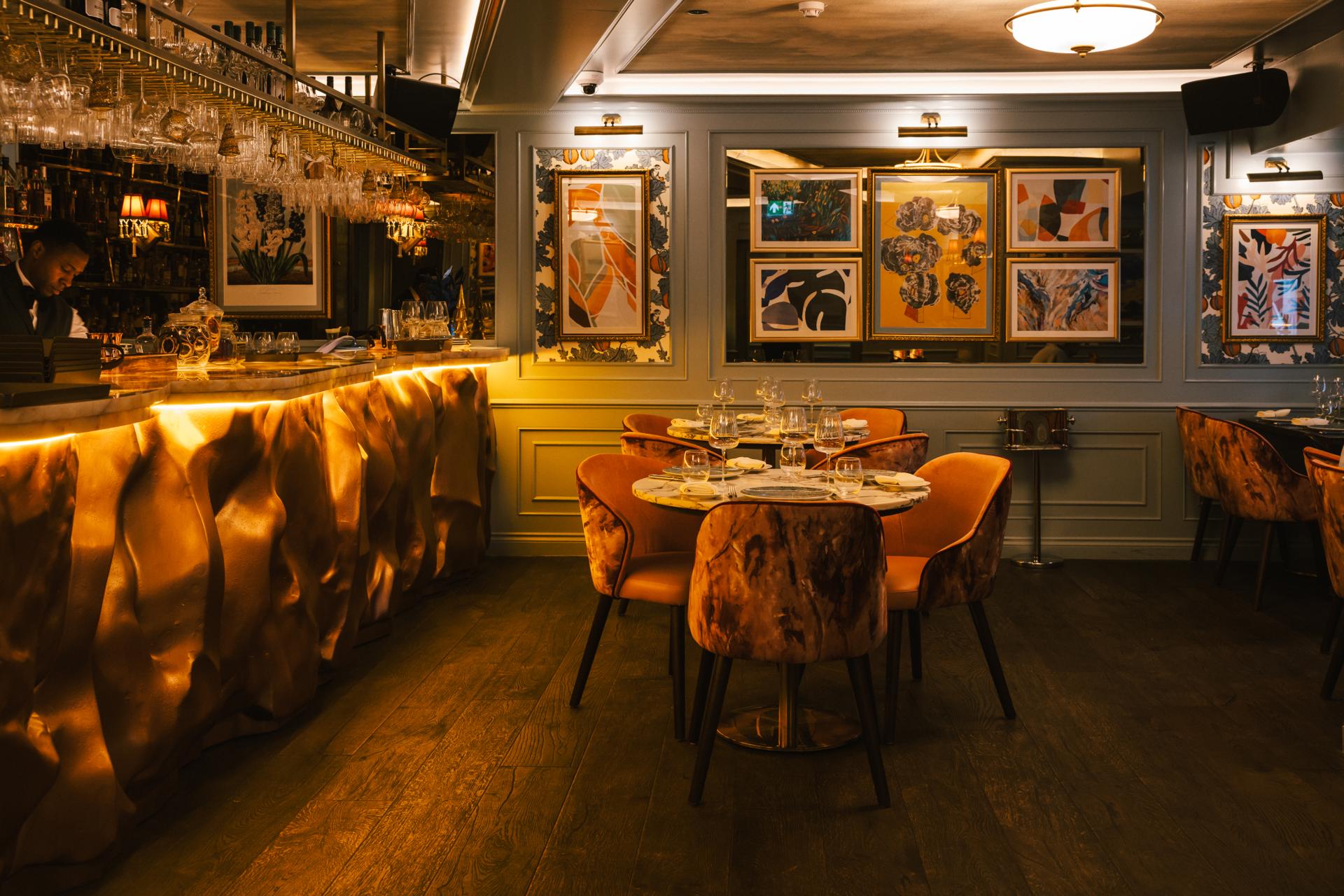 Beautifully plated dishes at Vatavaran